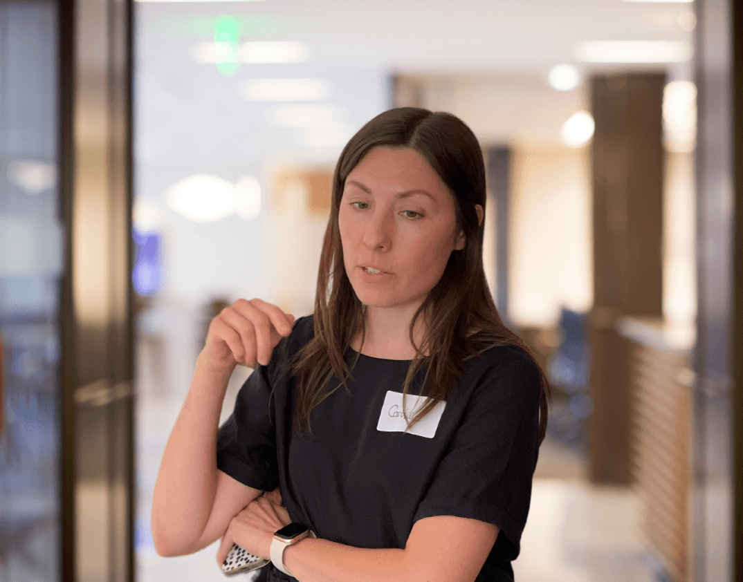 Caroline Aechtler bei einem CREATORS Event