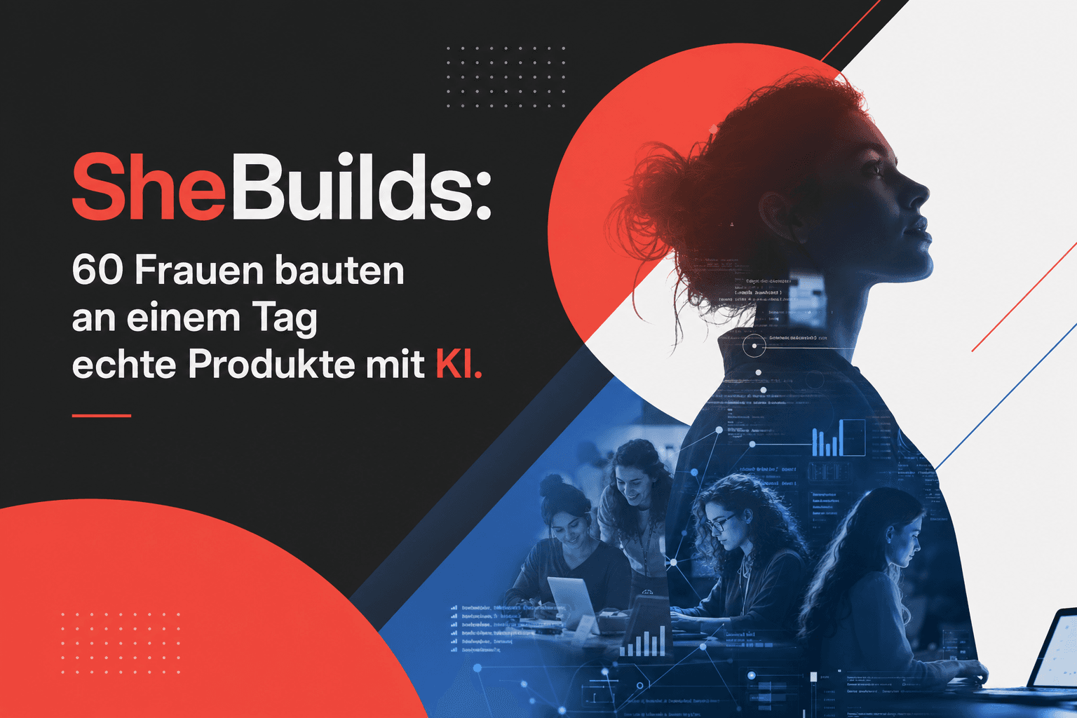 SheBuilds: 60 Frauen bauten an einem Tag echte Produkte mit KI