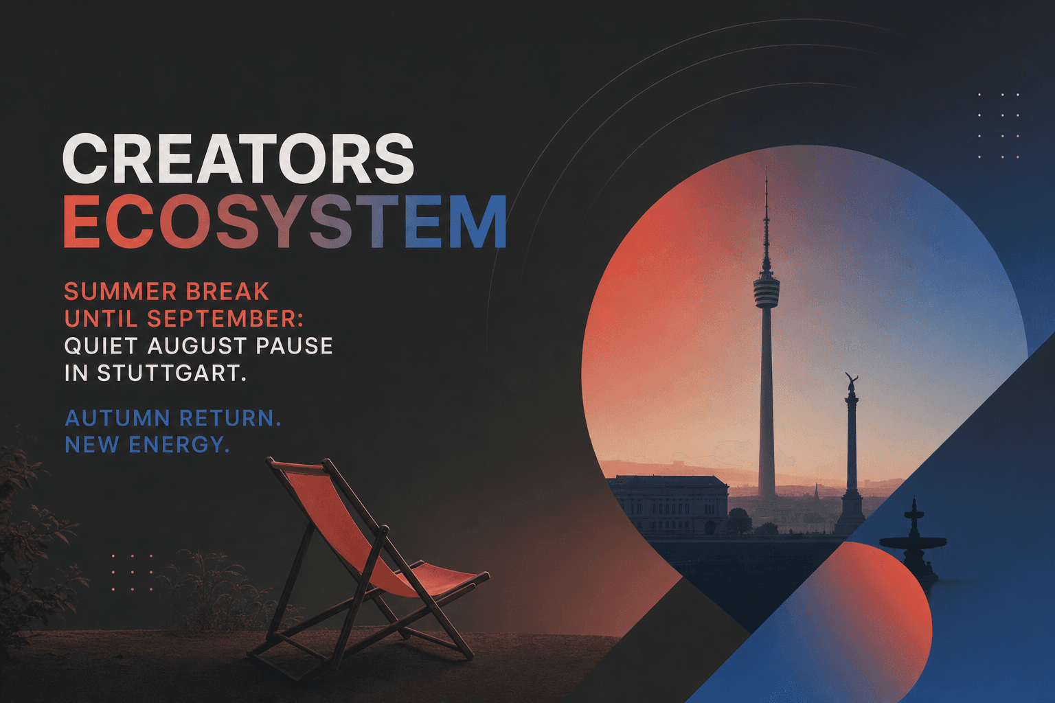 CREATORS is on summer break. Back in September.