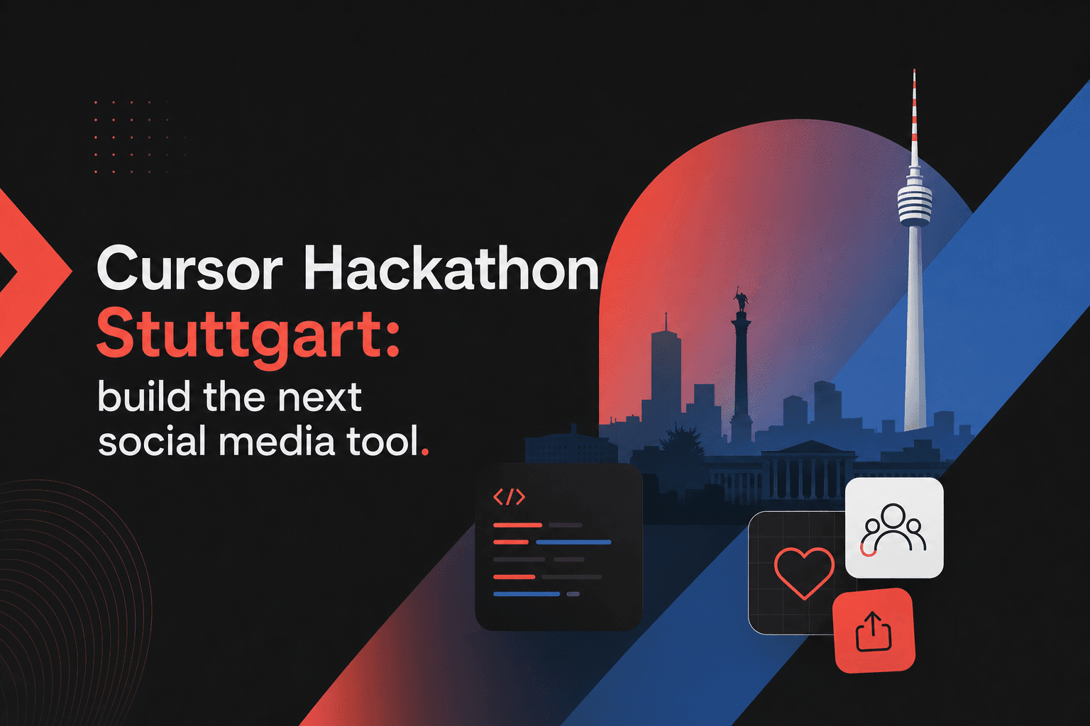 Cursor Hackathon Stuttgart: Baue das nächste Social-Media-Tool
