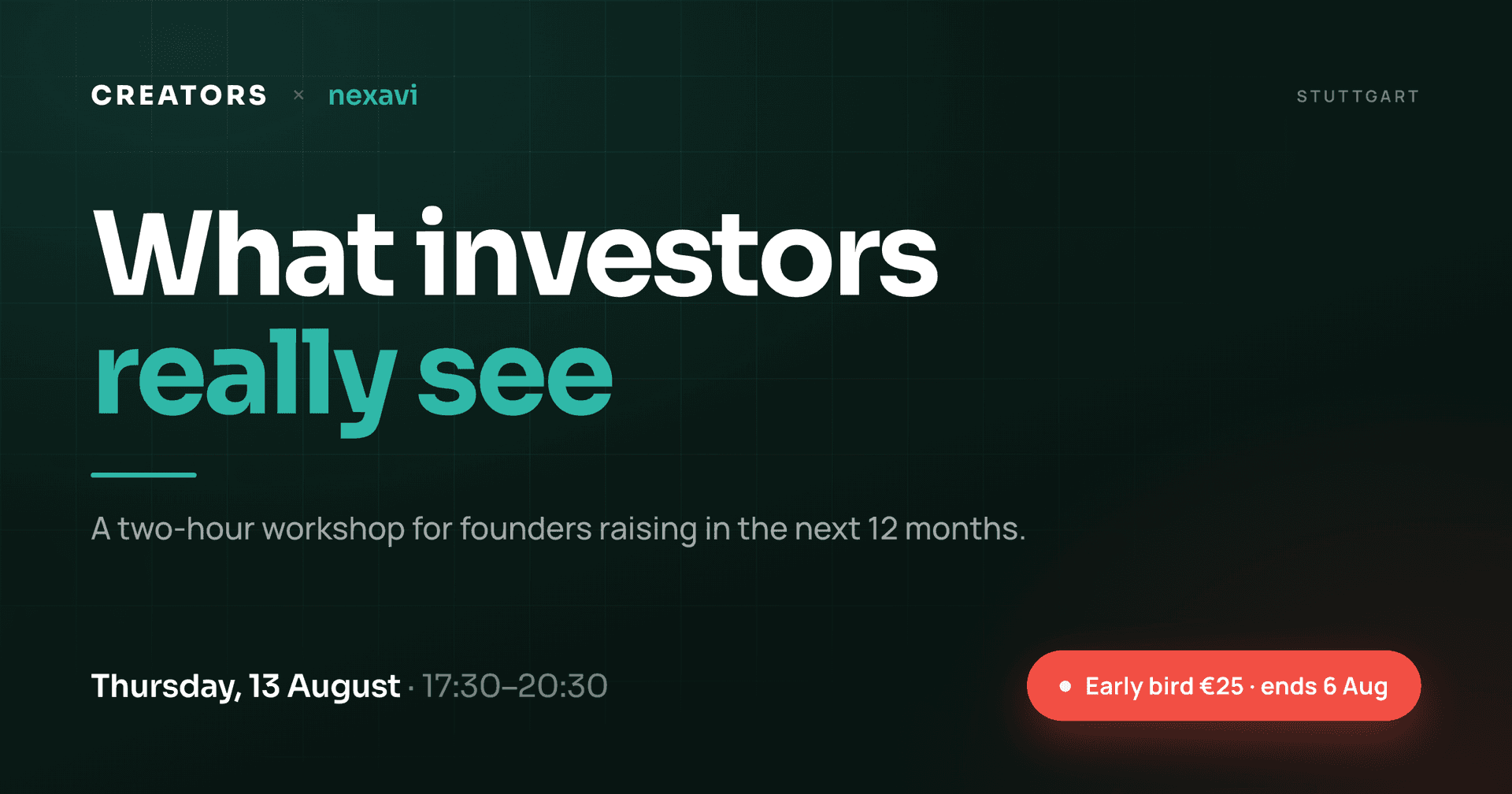 Investor Readiness vor dem Raise, nicht während